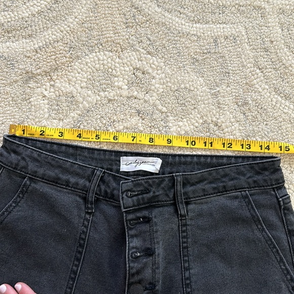 Carly Jean Los Angelas Hendrix jeans in charcoal - Picture 5 of 6